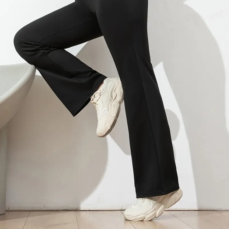 Timeless Black Sports Leggings - fywor